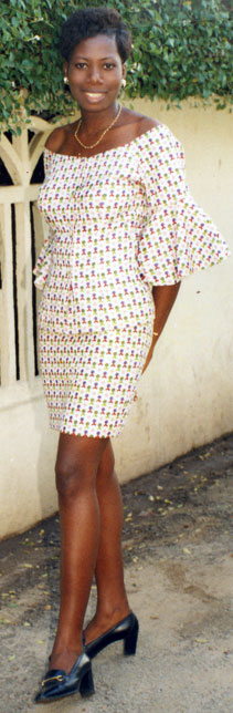 Date this attractive Ivory Coast girl Claire from  A9784