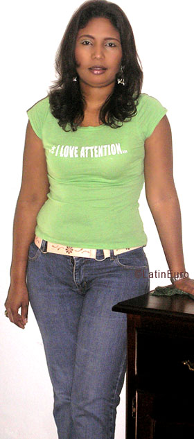 Date this exotic Dominican Republic girl Gisselle from Santiago N1865