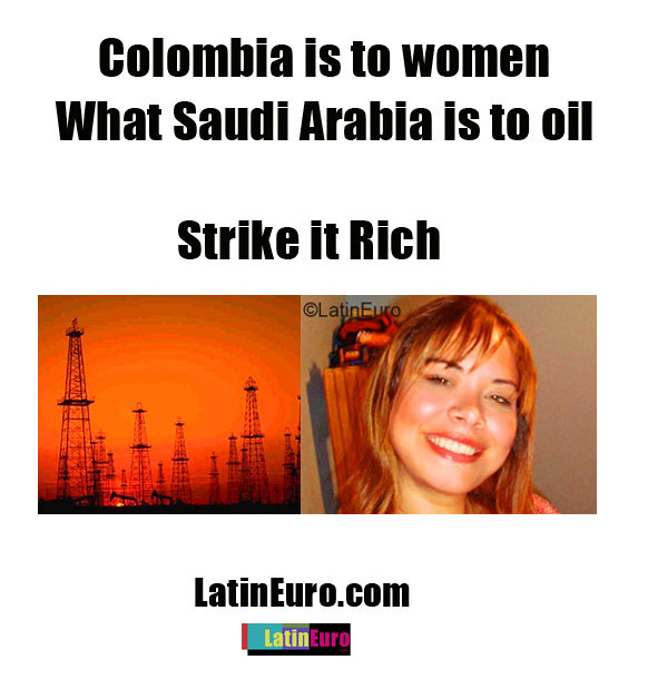 Date this sensual Colombia girl Strike it Rich! from  CO4418