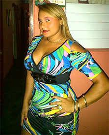 Date this foxy Dominican Republic girl Alejandra from Santiago DO10798