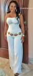 athletic Dominican Republic girl Carolina from San Cristobal DO21661